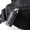 Prada nylon shoulder bag in black