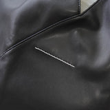 エムエムシックス メゾンマルジェラ レザー ジャパニーズバッグ ハンドバッグ スモール ブラック - NEWSED