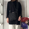 Prada Pocono Tessuto Nylon Shoulder Bag with Triangle Logo in Black
