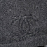 シャネル ココマーク デニム / レザー トートバッグ ブラック / ブラウン - NEWSED