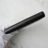 プラダ サフィアーノレザー トライアングルロゴ 三つ折り財布 ブラック - NEWSED