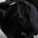 メゾンキツネ 薄手 ツータック イージースラックス ブラック - NEWSED