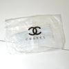 Chanel Coco Mark pile fabric novelty shoulder bag black