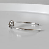 セリーヌ ノット シルバー ブレスレット バングル レディース 箱付き - NEWSED