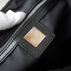 Fendi Zucca Nylon Leather One Shoulder Bag Handbag Black