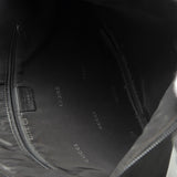 グッチ レザー ワンショルダーバッグ ブラック - NEWSED