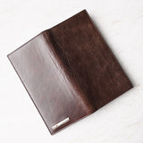 カルティエ サントス レザー 二つ折り 長財布 ブラウン - NEWSED