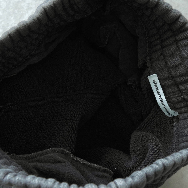 アレキサンダー ワン ロゴ スウェットパンツ グレー - NEWSED