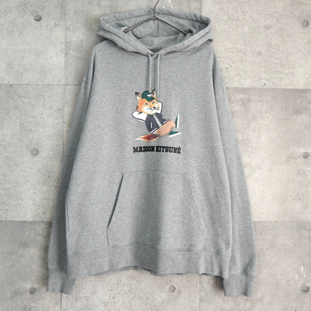 メゾンキツネ  チラックスフォックス パーカー グレー