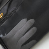 セリーヌ ヴィンテージ サークルロゴ ナイロン メッシュ トートバッグ ブラック - NEWSED