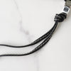 Loewe Anagram Dice Leather Personalized Charm in Black