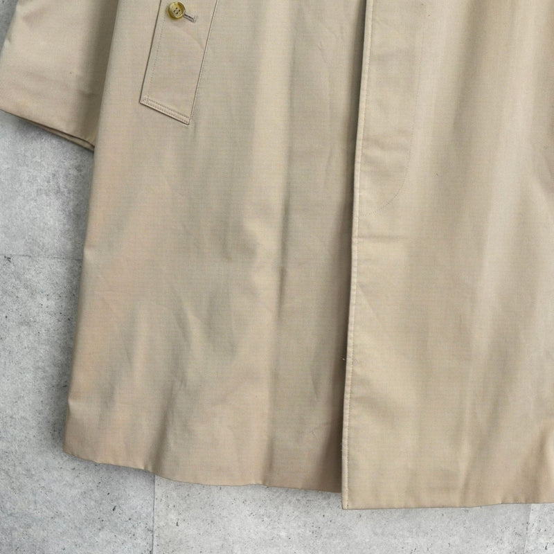 バーバリー ヴィンテージ ノバチェック裏地 ステンカラコート ベージュ - NEWSED