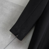 クロエ ブラックフォーマル ノーカラージャケット 総裏地 - NEWSED