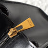 Celine Vintage Star Ball Calf Leather Shoulder Bag in Black
