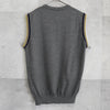 Fred Perry 徽标刺绣针织背心（灰色）