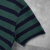 Polo Ralph Lauren 条纹短袖 Polo 衫（绿色/海军蓝）