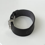 ルイヴィトン ブラスレ・ヴー・グッドラックブレス モノグラム レザー ブレスレット バングル ブラック - NEWSED