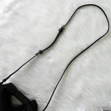 メゾンマルジェラ エムエムシックス メッシュ ジャパニーズバッグ ハンドバッグ ショルダーバッグ ブラック - NEWSED