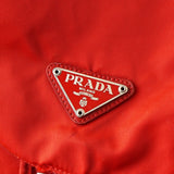 プラダ ポコノ テスート ナイロン バックパック リュックサック レッド 赤 - NEWSED