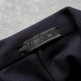 プラダ ステッチ シャツ ジャケット ネイビー レディース - NEWSED