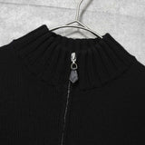 バーバリー ブルーレーベル ホースロゴ ドライバーズニット レディース ブラック - NEWSED