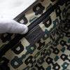 Gucci Abbey Guccissima 黑色单肩包