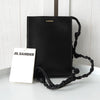 Jil Sander Tangle Small Leather Shoulder Bag/Pochette in Black, Unused with Tags