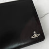 Vivienne Westwood Orb 皮革双折钱包 黑色