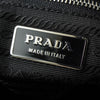 プラダ テスート ポコノ ナイロン サフィアーノ レザー トライアングルロゴ トートバッグ ブラック