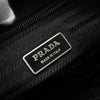 Prada 黑色三角形徽标尼龙单肩包