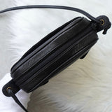 ロエベ ヴィンテージ アナグラム ナッパレザー ショルダーバッグ ポシェット ブラック - NEWSED