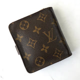 ルイ ヴィトン モノグラム コンパクトジップ 二つ折り財布 コンパクトウォレット ブラウン - NEWSED
