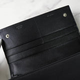 プラダ ナイロン 二つ折り財布 トライアングルロゴ ブラック - NEWSED