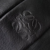 ロエベ アナグラム レザー ショルダーバッグ ポシェット ブラック - NEWSED