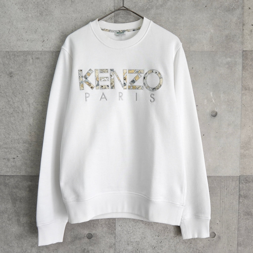 ケンゾー ロゴ スウェット ホワイト | ブランド古着を扱うリユース  