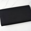 Prada nylon bifold wallet with triangle logo in black