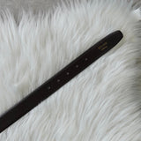 セリーヌ トリオンフ レザー ベルト ゴールド / ブラック - NEWSED