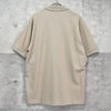Fred Perry 徽标刺绣格纹短袖 Polo 衫，米色，未使用，带标签
