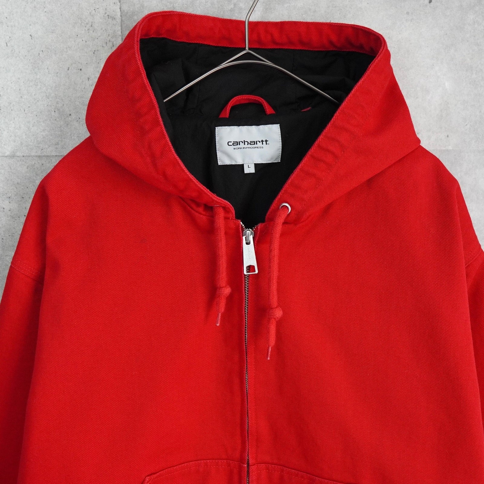 カーハート ロゴ ダック地 アクティブジャケット レッド | ブランド