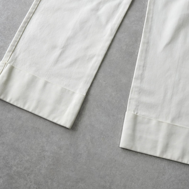 アクネ ストゥディオズ コットンパンツ アイボリー - NEWSED