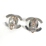 シャネル ココマーク ターンロック イヤリング シルバー - NEWSED