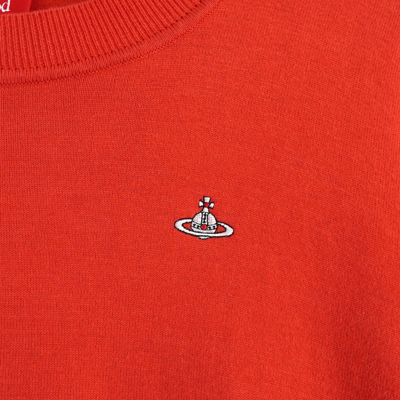 ヴィヴィアン ウエストウッド オーブ ニット レッド - NEWSED