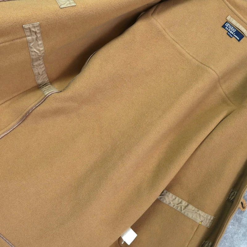 ポロ ラルフローレン ダッフルコート ウールコート ベージュ - NEWSED
