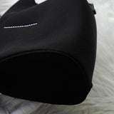 メゾンマルジェラ エムエムシックス メッシュ ジャパニーズバッグ ハンドバッグ ショルダーバッグ ブラック - NEWSED