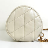 サンローラン サドスモール ドラムバッグ オフホワイト レディース - NEWSED