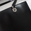 Cartier Panthere 皮革链条手提包 黑色