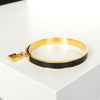 エルメス ケリー バングル ゴールド/ブラック