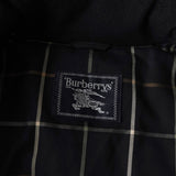 バーバリー ヴィンテージ ノバチェック ウールニット裏地 ダウンジャケット ブラック - NEWSED