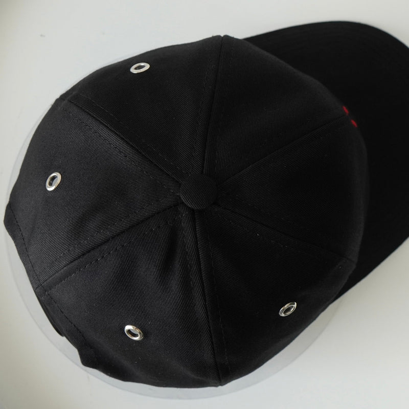 アミパリ アミ パリス ハートロゴ キャップ ブラック - NEWSED