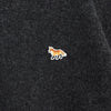 Maison Kitsune Fox 针织毛衣 灰色